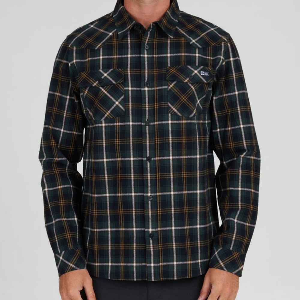 Men's Salty Crew keel flannel